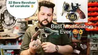 32 Bore Revolver iof modification cerakote👌 Best Modification Ever 🤩👌 model 2000