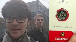 Уникальный дизайн Монополии 2025 года. Чеканьте свою собственную монету. Поездка на Королевский м...