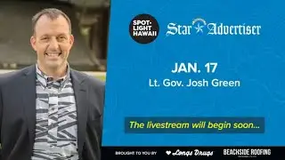 Lt. Gov. Josh Green joins Spotlight Hawaii