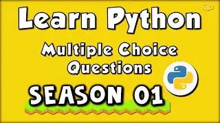 📌 Learn Python with Multiple Choice Questions 📌 Season #01
