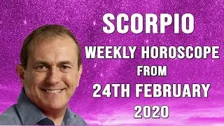 Scorpio Weekly Horoscope from 24th February 2020