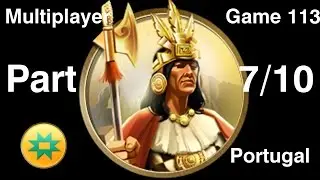 Civilization 5 Multiplayer 113: Inca [7/10] ( BNW 6 Player Free For All) Gameplay/Commentary