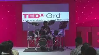 Fusion rhythms: Akilandaeaswarri at TEDxGrd