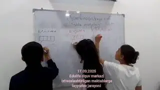 17.09.2025 Kombinatorika oida masalalar edulife o'quv markazi