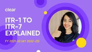 Types Of Income Tax Returns (ITR) Full Details | FY 2021-22