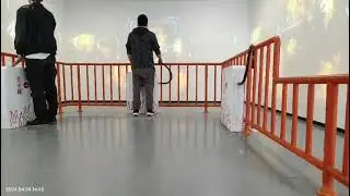 laser fire extinguisher remote control laser touch immersive interactive wall projection