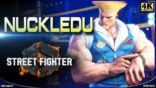NuckleDu (Guile) ➤ Street Fighter 6 &bull; Open Beta [4K]