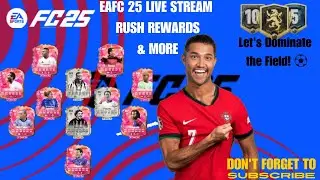 EAFC25 UT RIVALS &CHAMPS, RTTF, SHAPESHIFTERS,TOTS LIVE #hindustanfc #rtg #fc25  #futties