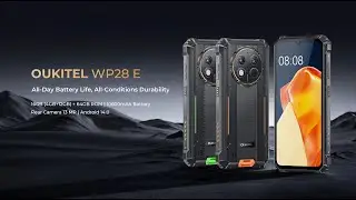 OUKITEL - WP28E Rugged Outdoor Phone | Long-lasting 10600mAh Battery |  Powerful Rear Camera