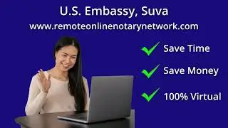 U.S. Embassy, Suva | Notary Public | Same Day Appointments Available | Virtual Notary