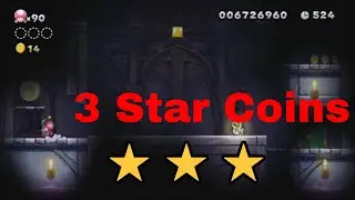 Soda Jungle Which-Way Labyrinth | 3 Star Coin Guide ⭐⭐⭐| New Super Mario Bros. U Deluxe ⛳