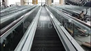 Moving Walk Flat Escalator Moving Walkway  Conveyor Belt Escalator Escalator manufacturers
