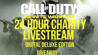LIVE NOW!!! GIVEAWAY AT 3PM EST!!! CALL OF DUTY INFINITE WARFARE 24 HOURS CHARITY LIVETREAM