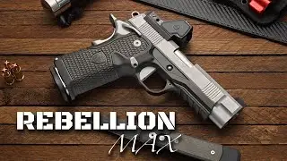 Rebellion MAX - an EDC Doublestack 1911 from Cabot Guns