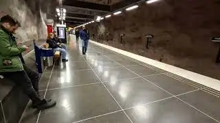 Sweden, Stockholm, Fridhemsplan Metro Station 🐦 