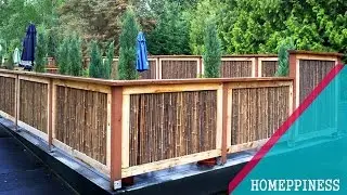MUST WATCH! 30+ Creative Bamboo Fence Ideas You'll Love