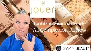JOUER COSMETICS/ESSENTIAL HIGH COVERAGE FOUNDATION/ALL COMPLEXION REVIEW #jouer #matte #dryskin