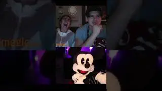 Roasting strangers on Omegle as Mickey Mouse #Shorts