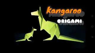 Origami Kangaroo Tutorial (Jo Nakashima) - Easy Paper craft