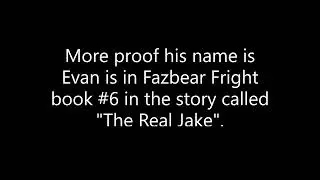 the Crying Child's name | FNaF theory 02