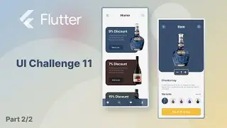Flutter UI Challenge 11 - Part 2/2