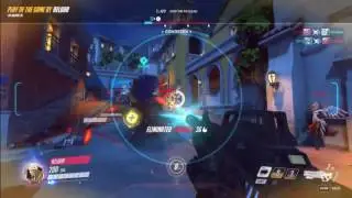 Overwatch Quad Kill
