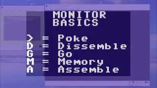 6502 Monitor Basics