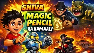 Shiva Aur Magic Pencil Ka Kamaal | Shiva New Episode Hindi