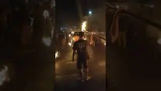 Amazing Fire Staff Performance #FireStaff #abidabidan