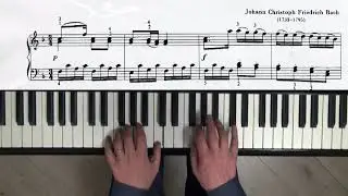 J.Christoph Friedrich Bach - Allegretto