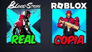 Probé Las PEORES COPIAS de BLOODSTRIKE en ROBLOX 🤮