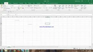 How to set right border to a cell to in excel sheet