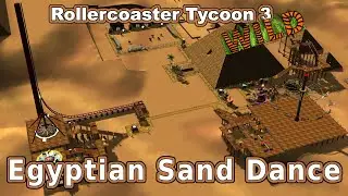 Rollercoaster Tycoon 3| Complete HD Version| Career mode| WILD DLC| Egyptian Sand Dance