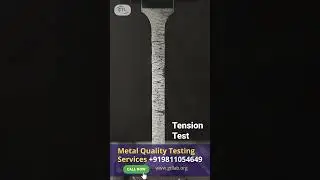 Metal Tension Test | Metal Quality Check #hydraulicpress #testing #experiment #science #metallurgy
