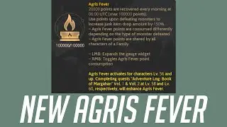 New Agris Fever Points! Max stack at 100k points | BDO Sea