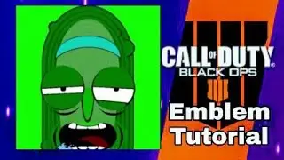 Call of Duty Black Ops 4 COD BO4 Emblem Tutorial
