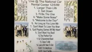 Backstreet Boys Live in Sunrise, Fl  12/5/99 (AUDIO ONLY)