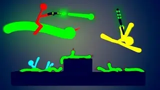 Absolutely Hilarious KING OF THE SNAKES!  (Stick Fight Multiplayer Gameplay Funny Moments)