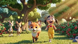 Minecraft Baby Fox Stole Some Sweet Berries | Nursery Rhymes for Kids & Baby Songs