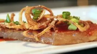 Quick food tease - Bodacious BBQ Slab Bacon at Roost Sparkill.