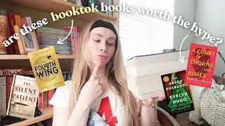 are these popular booktok books worth the hype?