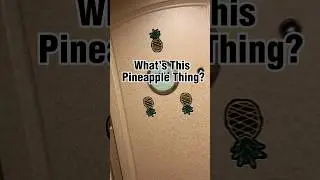 WATCH OUT For CRUISE Ship Pineapples! The Hidden Hookup Code #cruiseship #crucero #cruisesecrets