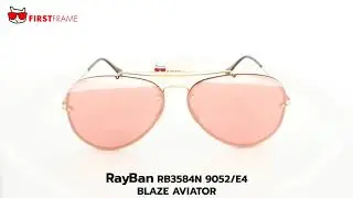 RayBan RB3584N 9052/E4 BLAZE AVIATOR