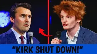 Young Brit Schools Charlie Kirk With One Epic Comeback After Another!