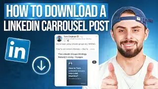 How to Download LinkedIn Carousel Post and SAVE Great Content