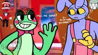 Caine Bring Ribbit Back In Circus ?! - The Amazing Digital Circus [AU] // Cartoon Animation 