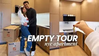 EMPTY New York City APARTMENT TOUR