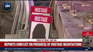 Reports conflict on progress of hostage negotiations 6 months into the war