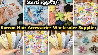 Korean Hair Accessories Wholesale Market | Korean Imported Fancy Clutcher | Fancy Korean Hair Clip