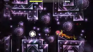 Geometry Dash: Rainbow Flux by GalaxyCat (Medium Demon)